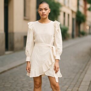 Isabel Marant Étoile Teclica 100% Linen Dress – Size FR 36 / US 4